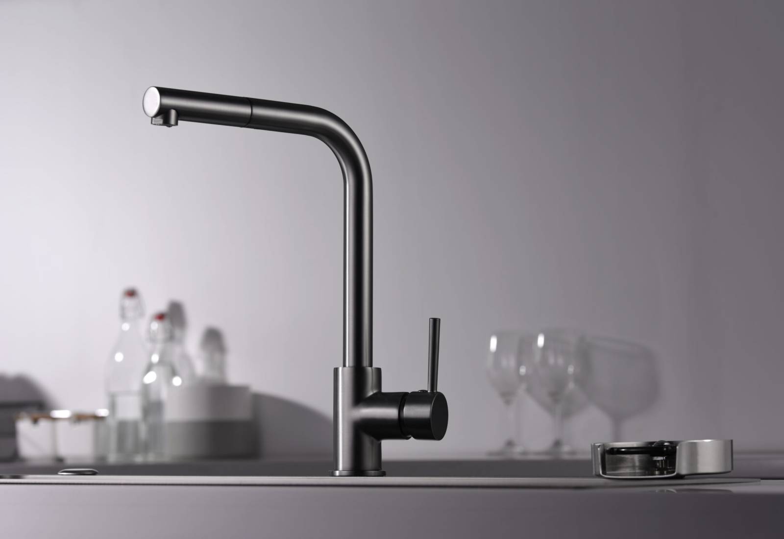 Mitigeur noir mat pour évier près de Cabannes