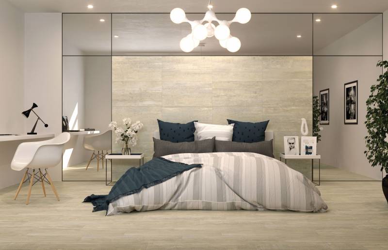 Des teintes claires pour votre chambre à Pernes-les-Fontaines