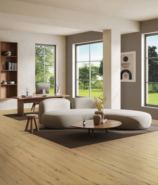 Nouvelle collection Robur : un grès cérame italien rectifié imitation parquet pour intérieur et extérieur en Vaucluse